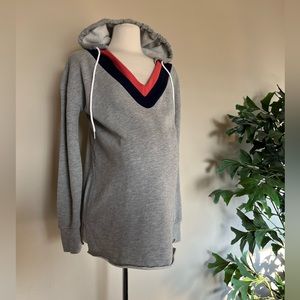 Maternity V Neck Sweatshirt